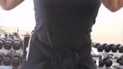 Gym pussy
