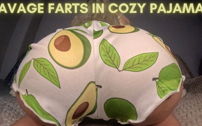 iamdirtydoll: Savage Farts in Cozy Pajamas