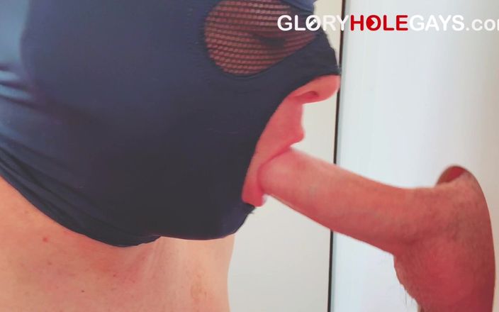 GLORYHOLEGAYS: Straight Guy Wants His First Blowjob From a Gay - His...