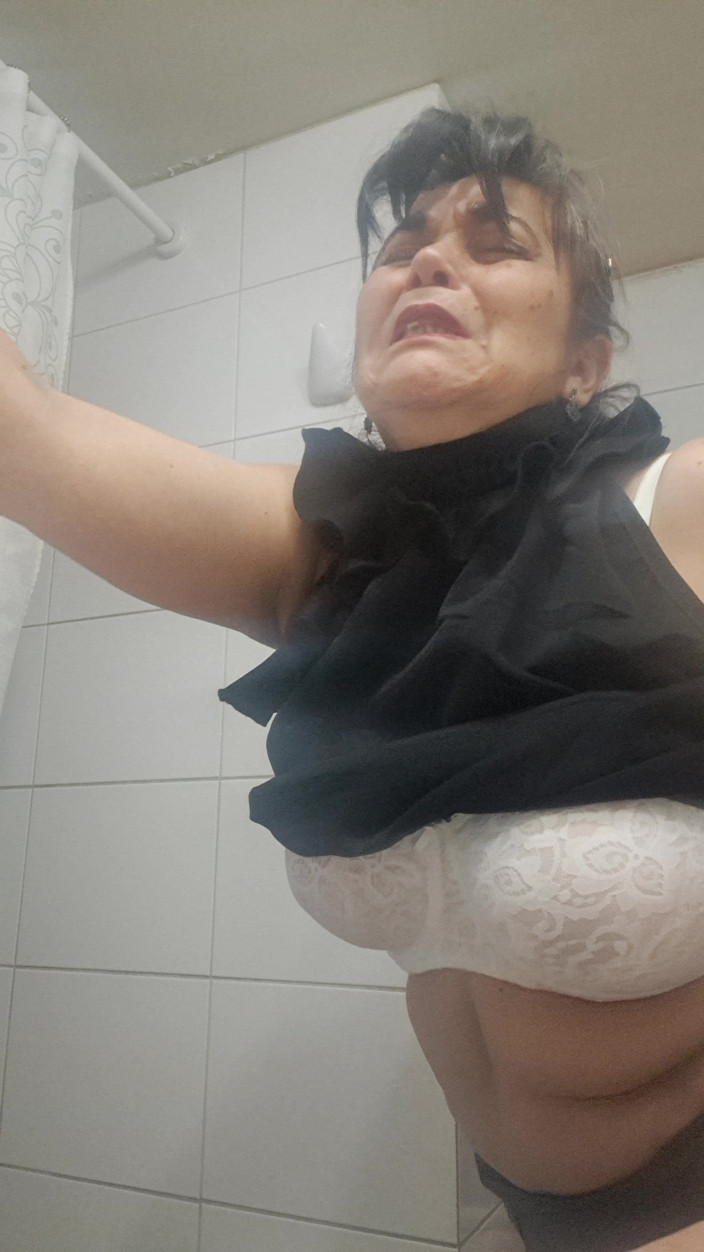Mommy big hairy pussy: Mom Imagines Having Secret Sex with Him in the Bathroom.