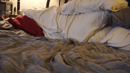 Kat Cumsalot Productions: Kayla squirts twice in my wife's bed!