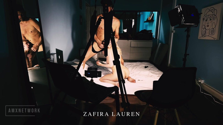 Am X Network: Faphouse modeli Zafira Lauren ile kamera arkası