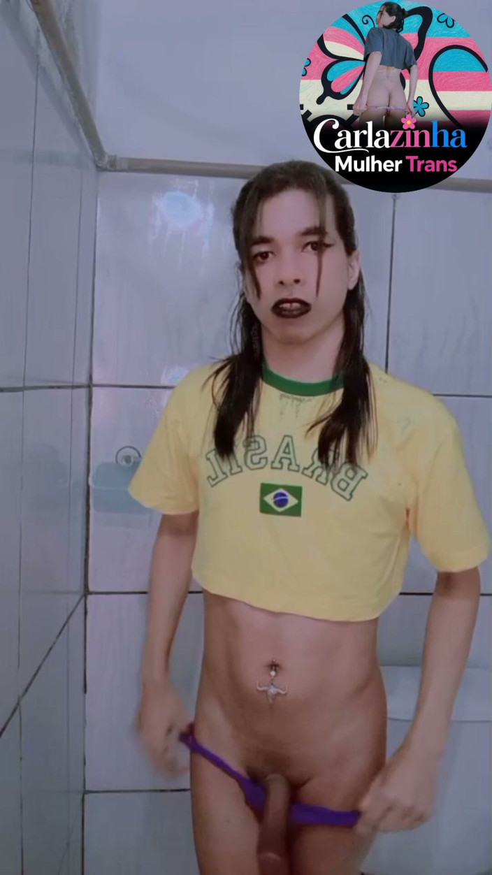 Srta. Carla: Carla Whore in a T-shirt From Brazil and the Hard...