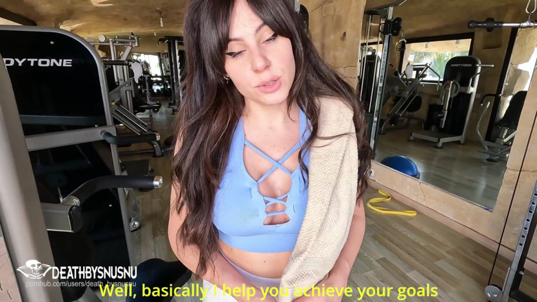 Pamsnusnu: Fucking Hard with the Horny Spanish Gym Instructor Motivation Classes...