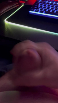 Quick Cum Time While Jerking off
