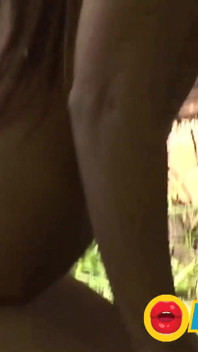 Big ass small tits brunette gets a good anal pounding
