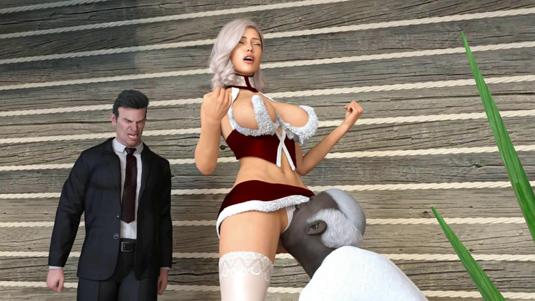 Dirty GamesXxX: Laura Christmas 2025: Cuckold Santa Claus Menonton Isteri Curangnya Urusan Seksual...