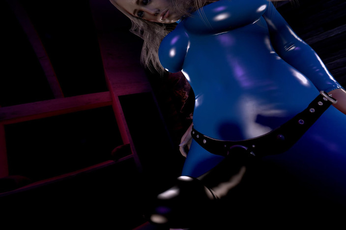 SwitchViewVR: POV - 彼女はあなたに彼女のストラップを崇拝させます