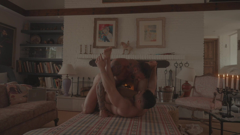 HugeAjax: Two Dudes Make Love by the Fireplace