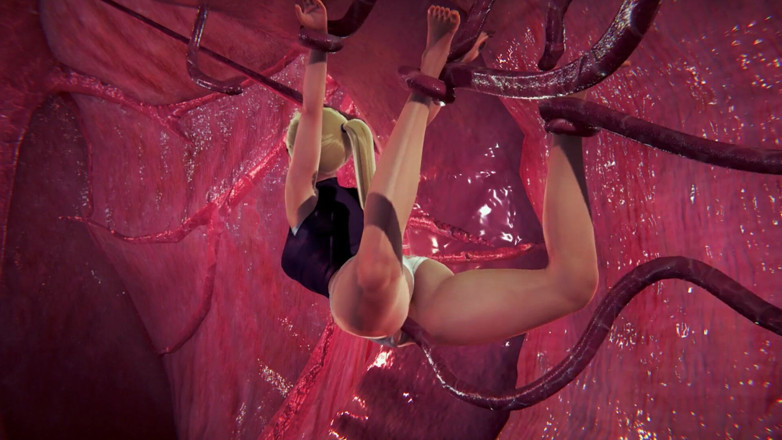 Waifu club 3D: Ino found strange things in a cave