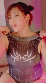 Spider Woman Cosplay BBW