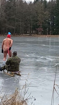 Dray Slave on the Ice