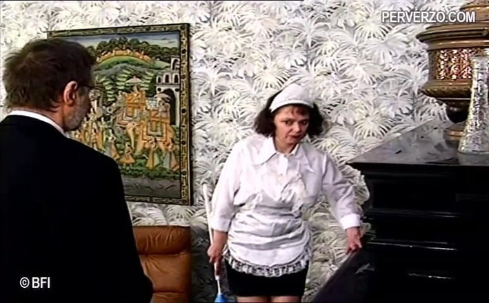 Dominate That Babe: Vintage house maid gets spanked