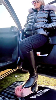 Lick These Delicious Boots My Slave My