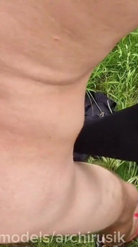 I Fucked Elf Sissy, a Femboy Who Was Fishing, Pinned Him in the Bushes, and Fucked Him Bareback with Cum!