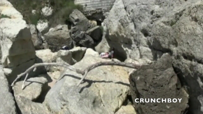 FRENCH AMATORS SEXTAPES: Incredibile esibizione con 2 ragazzi che scopano in spiaggia