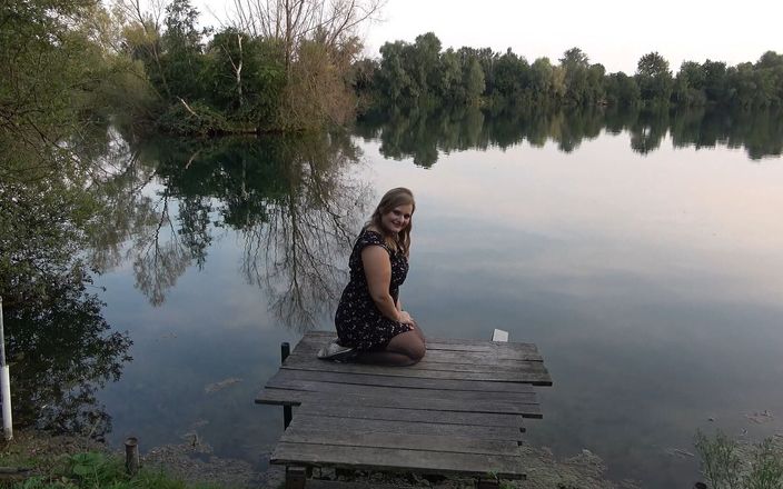 Lina Mila: Fanul mă recunoaște!! Fan spontan în aer liber Rapid la lac!