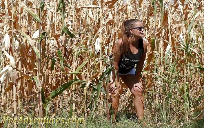 Pee Adventures: Orinar en un campo de maíz