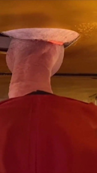 Thick Stepdaddy Cock Gets Tongue & Lip Worship - First Load Too Early Down the Throat, Second in Cum Glass