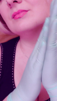 Asmr with Medical Gloves, Clicking and Clapping Hands. Arya Grander
