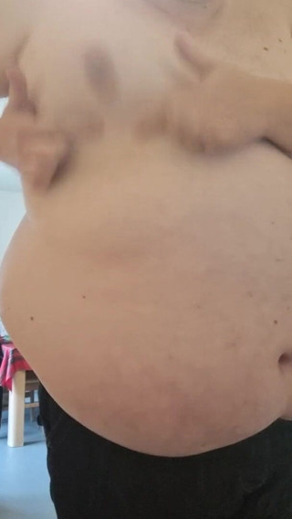 Big man: Boobs fun