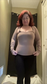 Ellie Tries on New Clothes