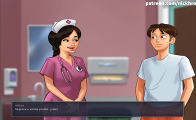Cartoon Universal: Saga de vară, partea 140 - muie suculentă de la o asistentă (subtiriță...