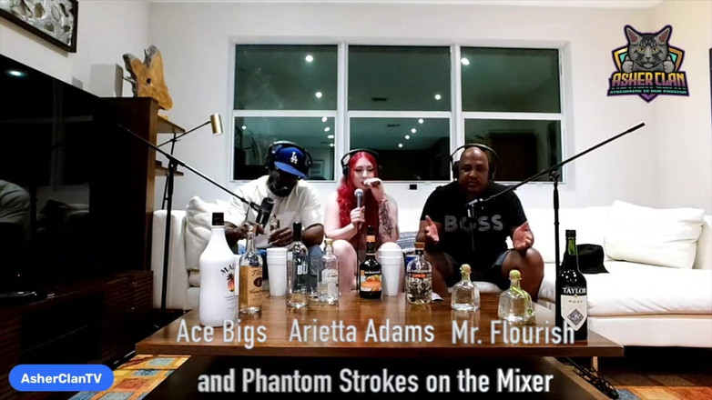 Mr Flourish Live: Adult Star Podcast s Ariettou Adams hostiteli Mrflourish a Ace...