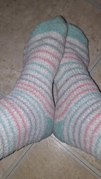 Fuzzy Sock Feet