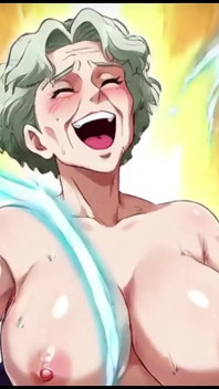 Ai machte anime-szenen mit oben ohne frauen