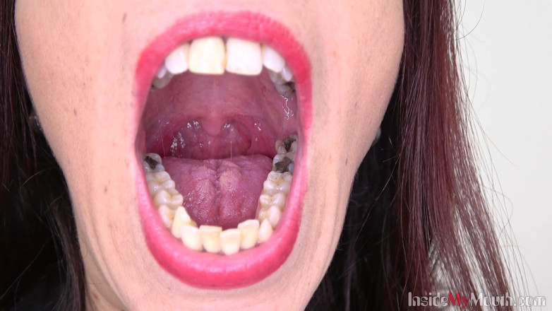 Inside My Mouth: 입 페티쉬 클립 ali bordeaux 풀hd - 내 입 안에