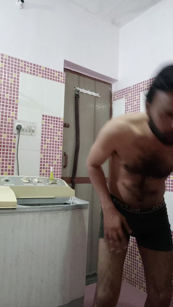 Rajasthani-old-lover: Penis seving od indického muže