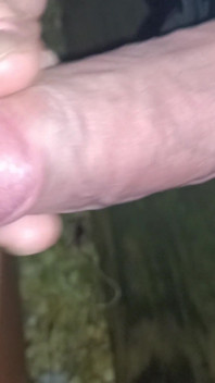 Nacht im freien Onesie wichsen, Nahaufnahme Edging und cumming - rockard papi