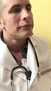 Asian Brunette Learns All About Sucking a Dick From a Doctor with a Big Cock