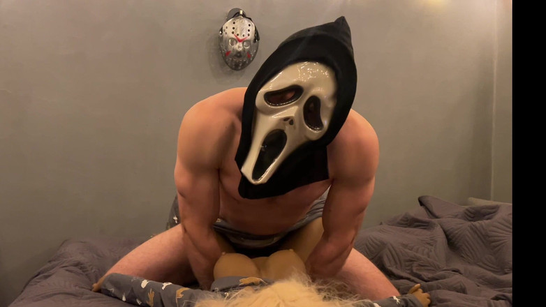 RyslanErotica: The Villain in the Mask Fucks a Sex Doll on...