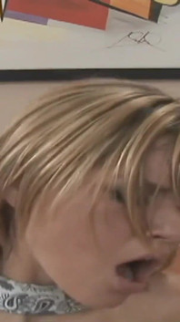 Cute secretary MILF fucked and facialized from BBC dude