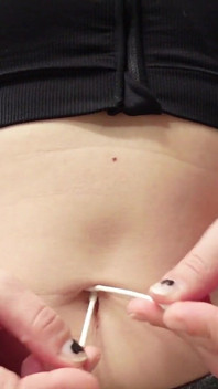 Fingerfick auf meine bauch ehen