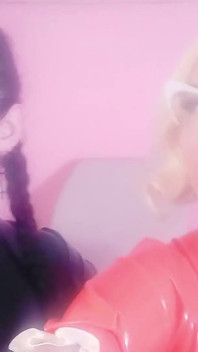 Video di selfie in calze