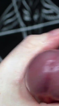 Close-up van strelen, klaarkomen en pot