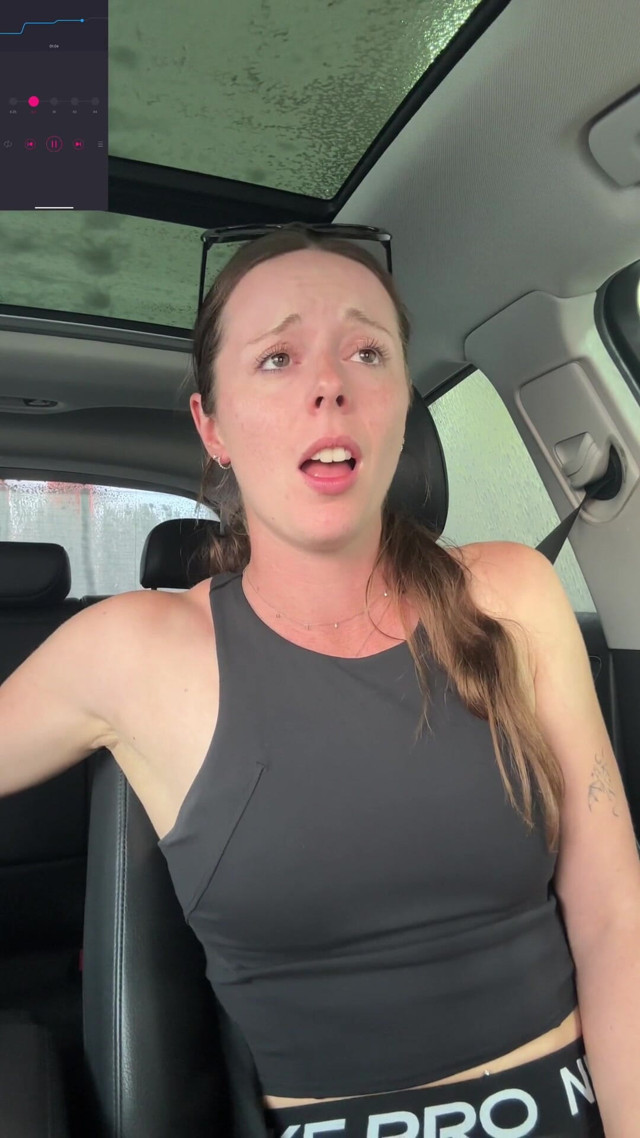 Having a Mind Blowing Orgasm in the Car Wash (Nadia Foxx) Having a Mind Blowing Orgasm in the Car Wash (Nadia Foxx)