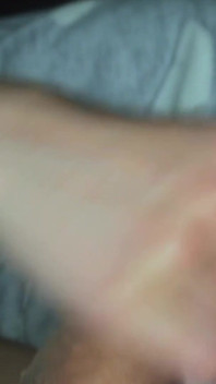 Kouření před spaním a honění pro mého manžela, než jdeme do postele