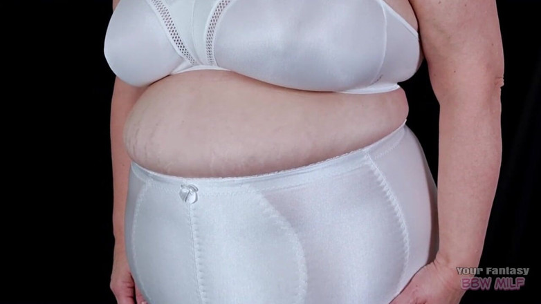 BBW_Wife: Retro bà già quần lót và áo ngực - máy bay bà...