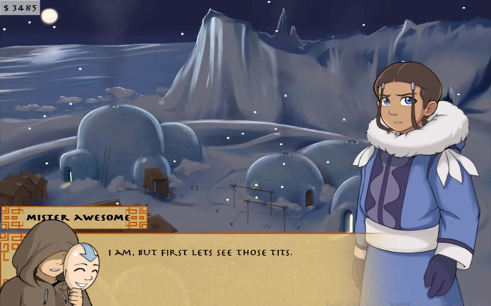 Cartoon Play: Vier-elemente-trainer teil 18 (Buch 1 wasser) (Sklavenroute)