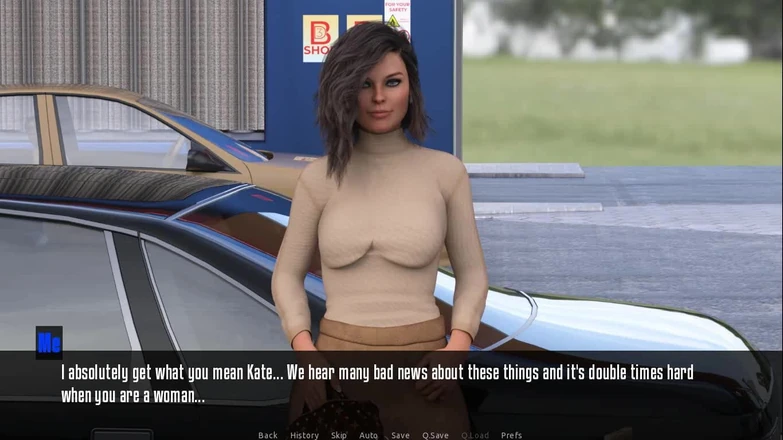 Dirty GamesXxX: Dim the lights: the girl from the gas station ep 1