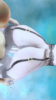 Pixel Priestess z Zakazanym Urokiem - Hentai Animacja 3D