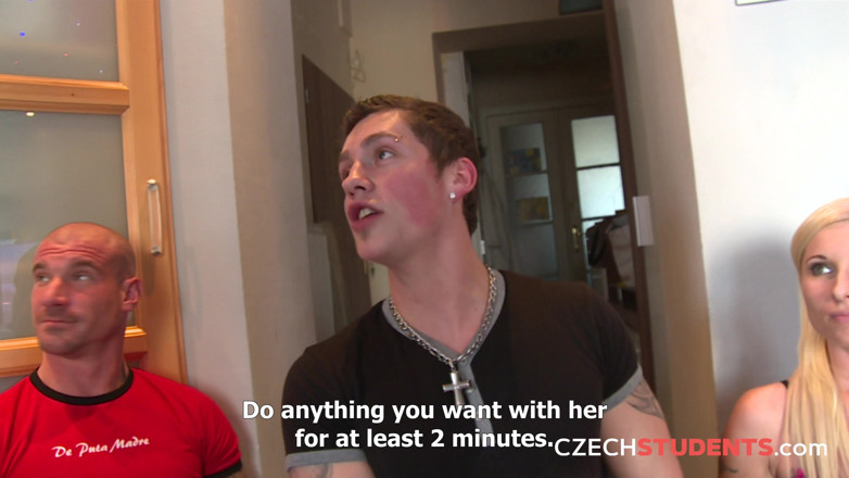 Czech Students: Czescy studenci 1 - część 3: ostateczne wyzwanie: Dostać tego ogromnego kutasa w...