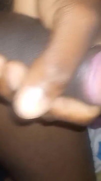 I Jerk off My Trans Dick Till Cumming