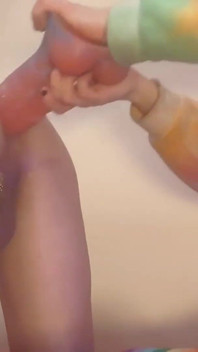 Femboy raine dildo von Best friend Flare gefickt