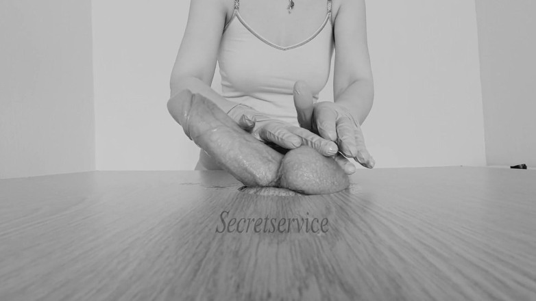 Secretservicecb: Handjob lubang gemilang seksi