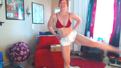 Aurora Willows: Regangan berdiri untuk pinggul awak & peha dalaman